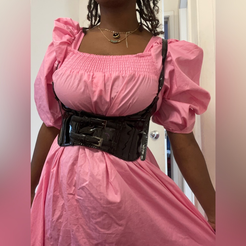 Bubble gum maxi Dress!